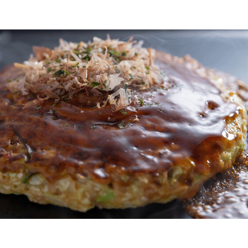 【夢屋】お好み焼き（ふわふわ）1人前300g