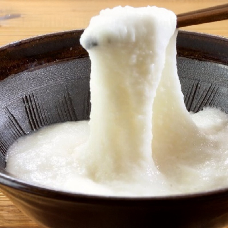 【長野県産】3種のとろろギフトセット (とろろ2個、味付きとろろ2個、長芋キムチ1個)《ギフトボックス付き》