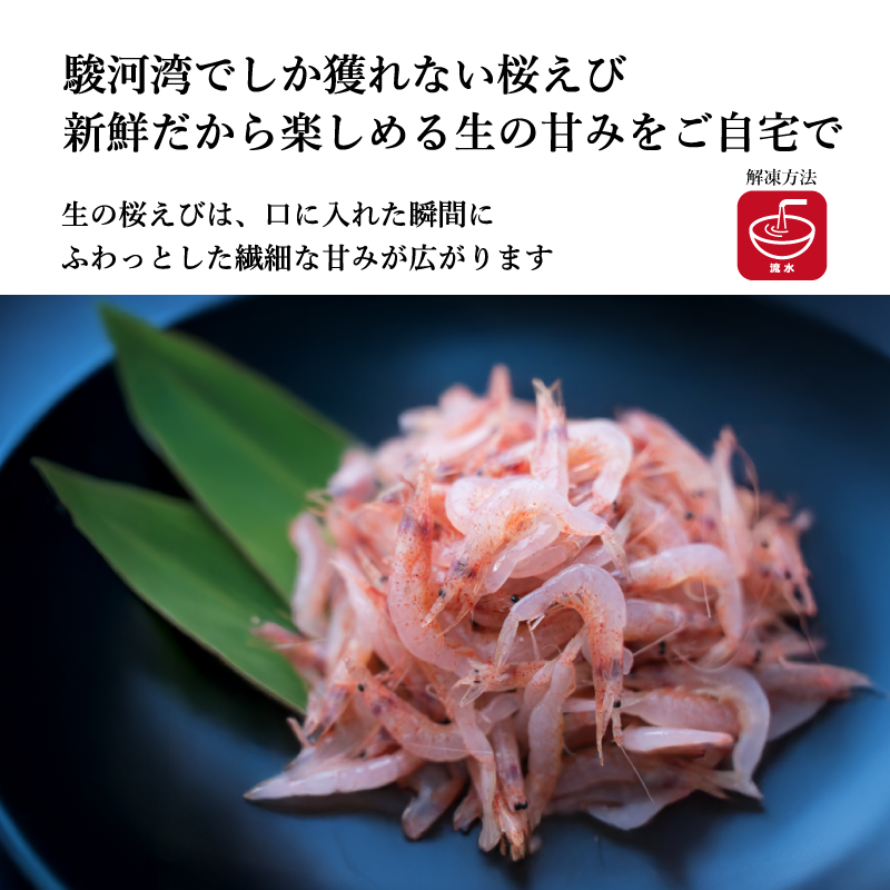 【採れたて急速冷凍】生桜えび　100g