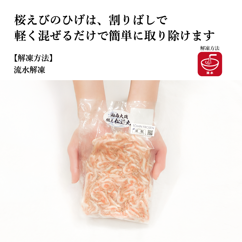 【採れたて急速冷凍】生桜えび　100g