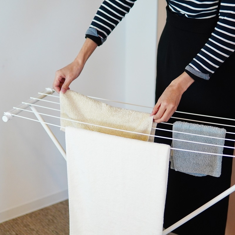 ロレッツ・ドライニングスタンド・コンパクト・WH｜布団丸洗い・洗濯