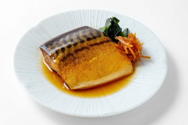 レンジで簡単！さば煮付