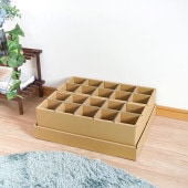 punnyほいく　上靴入れ（20マス）