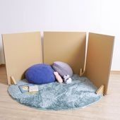 punnyほいく　パーテーション【無地】Lサイズ 3枚セット