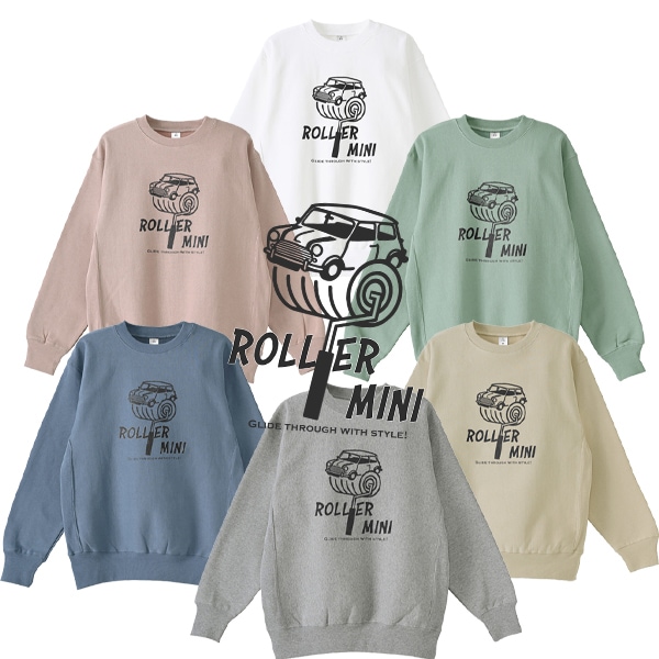 ROLLER MINIサイドリブスウェット（大人用）