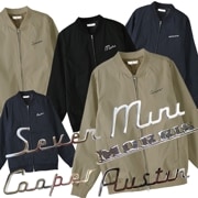 クラシックミニ リアエンブレムバッジ 刺繍スタジアムジャケット