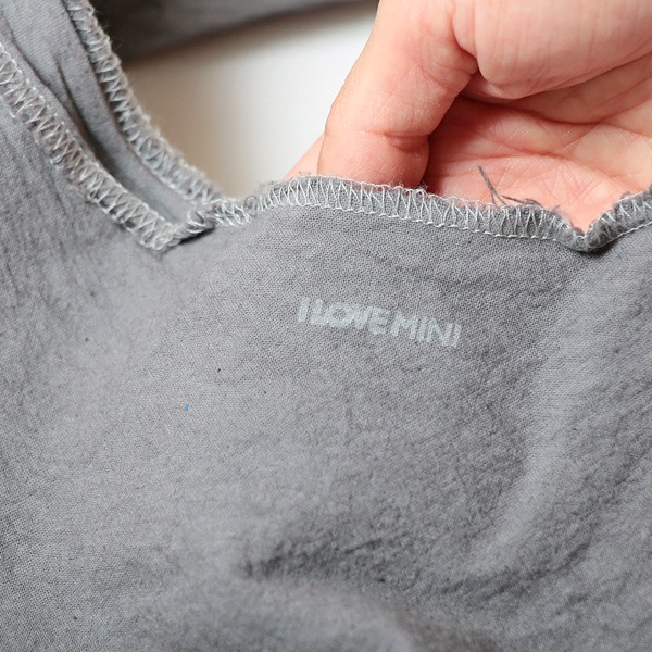 エコバッグ(折りたたみ)-おしゃれで人気の手染めエコバッグ「Vicky & Mini BAG」(Tweed Grey)