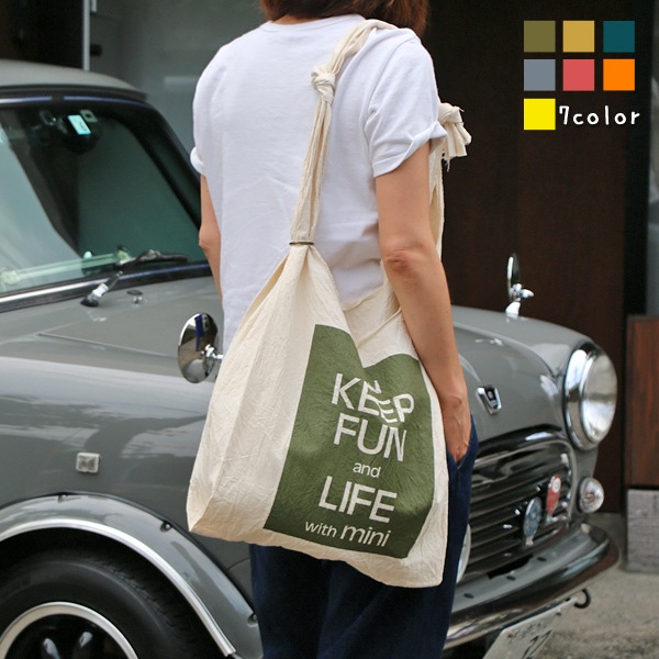 クラシックミニのある暮らしを「KEEP FUN & LIFE with mini 2wayバッグ」