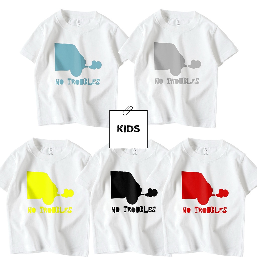 no troubles キッズ Tシャツ