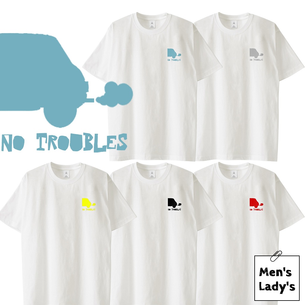 no troubles Tシャツ（大人用）