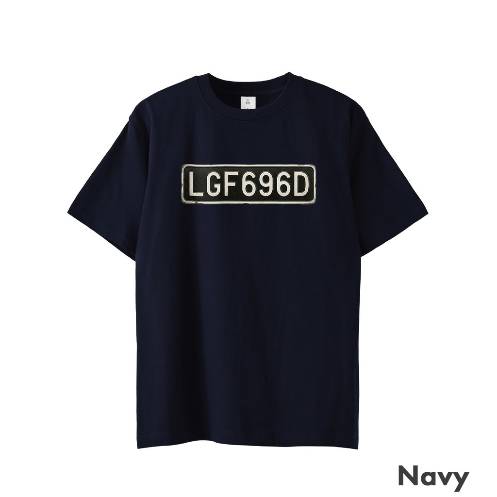 クラシックミニのレジストレーションナンバーTシャツ「John's