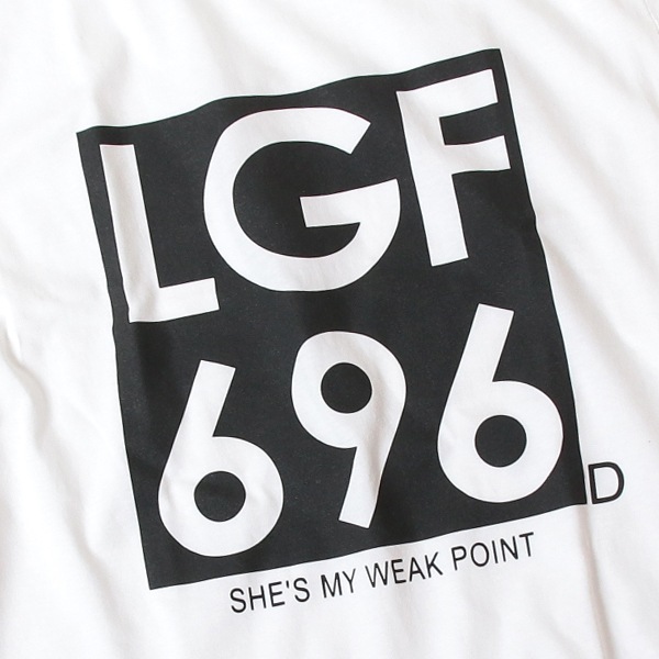 ジョンレノン ミニクーパー ナンバー オーガニックコットン「John's MINI Tシャツ」(ホワイト/ブラック)