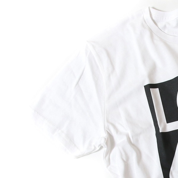 ジョンレノン ミニクーパー ナンバー オーガニックコットン「John's MINI Tシャツ」(ホワイト/ブラック)