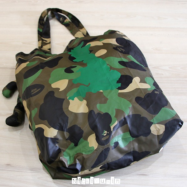 エコバッグ（折りたたみ）-クラシックミニの相棒に「クマのPaul 折りたたみエコバッグ」