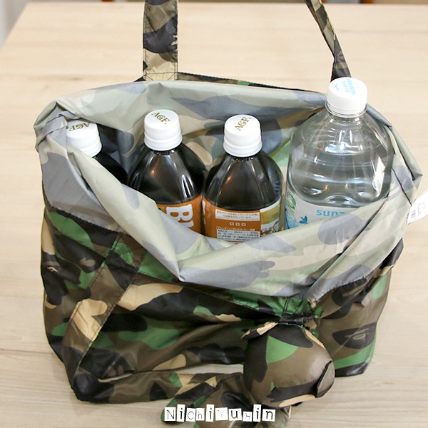 エコバッグ（折りたたみ）-クラシックミニの相棒に「クマのPaul 折りたたみエコバッグ」