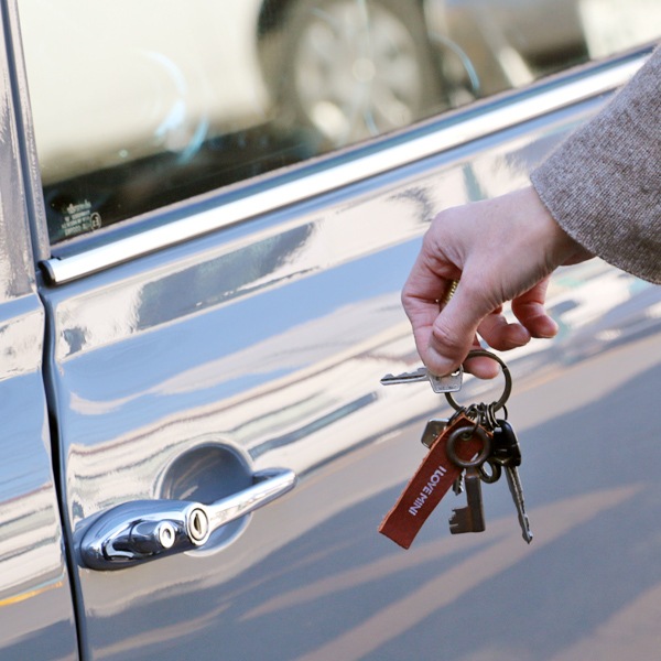 アンティークキー付きMINIキーホルダー(イギリスの古い鍵2)