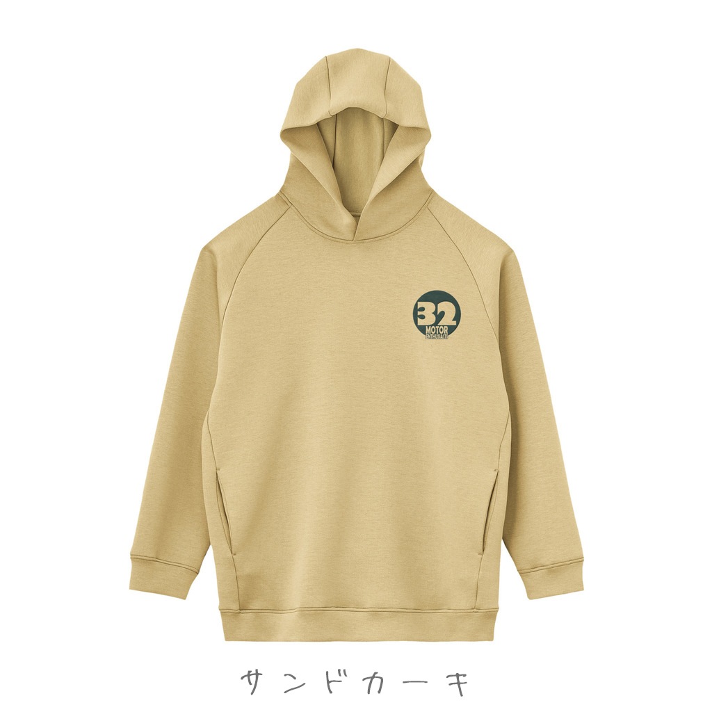 クラシックミニ好きのためのパーカー「32オタクパーカー new edition