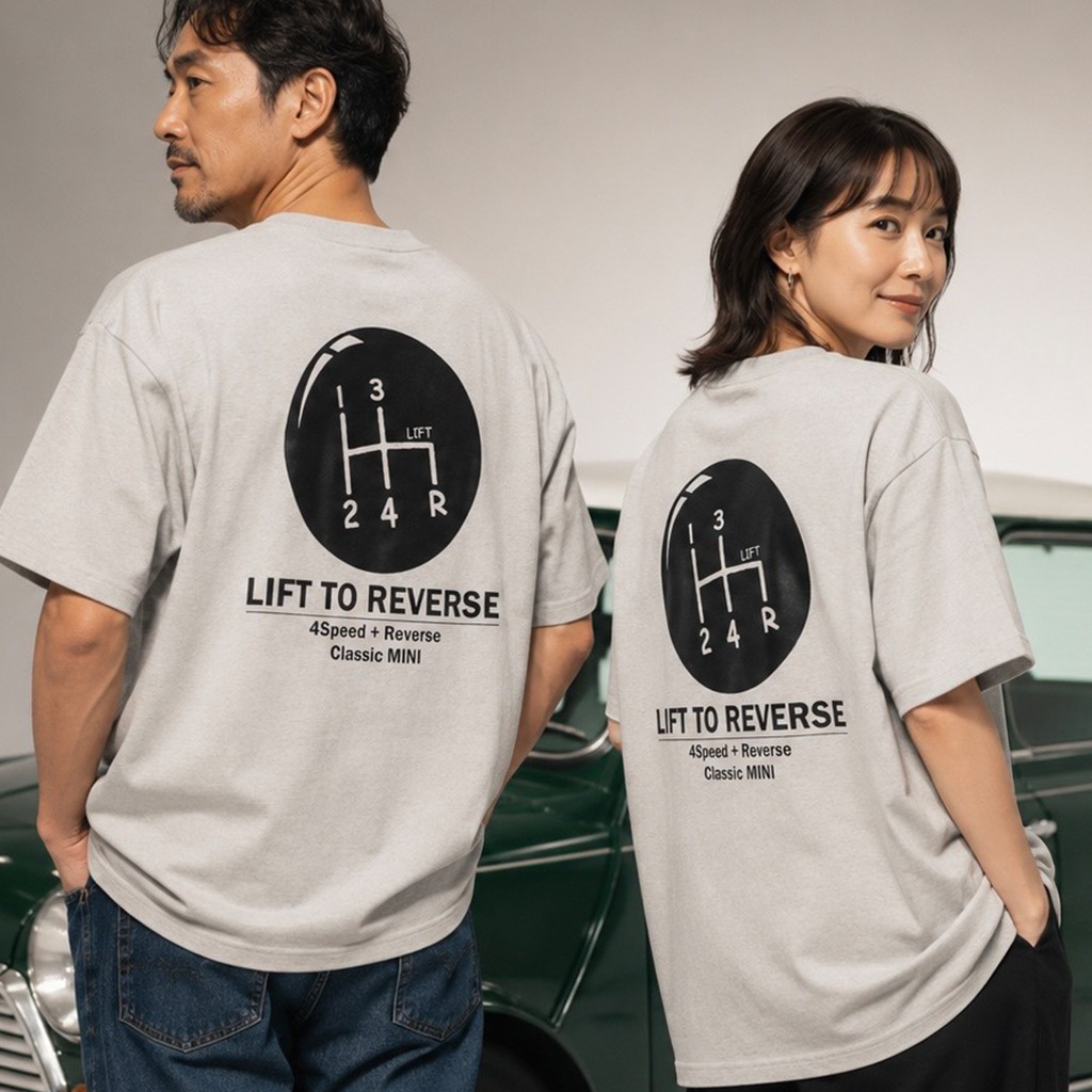 Classicmini シフトパターン ビッグシルエットTシャツ2026