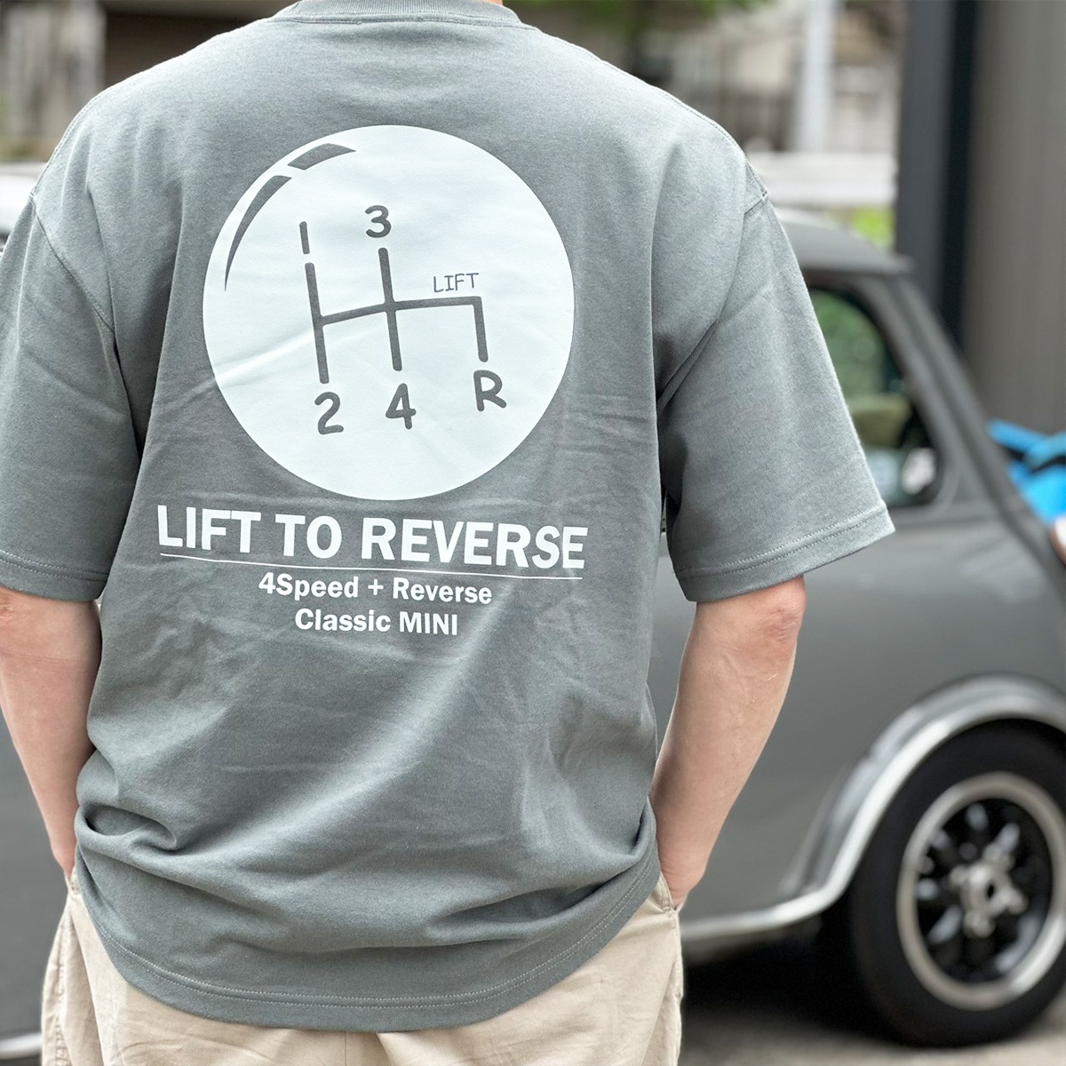 Classicmini シフトパターン ビッグシルエットTシャツ2026