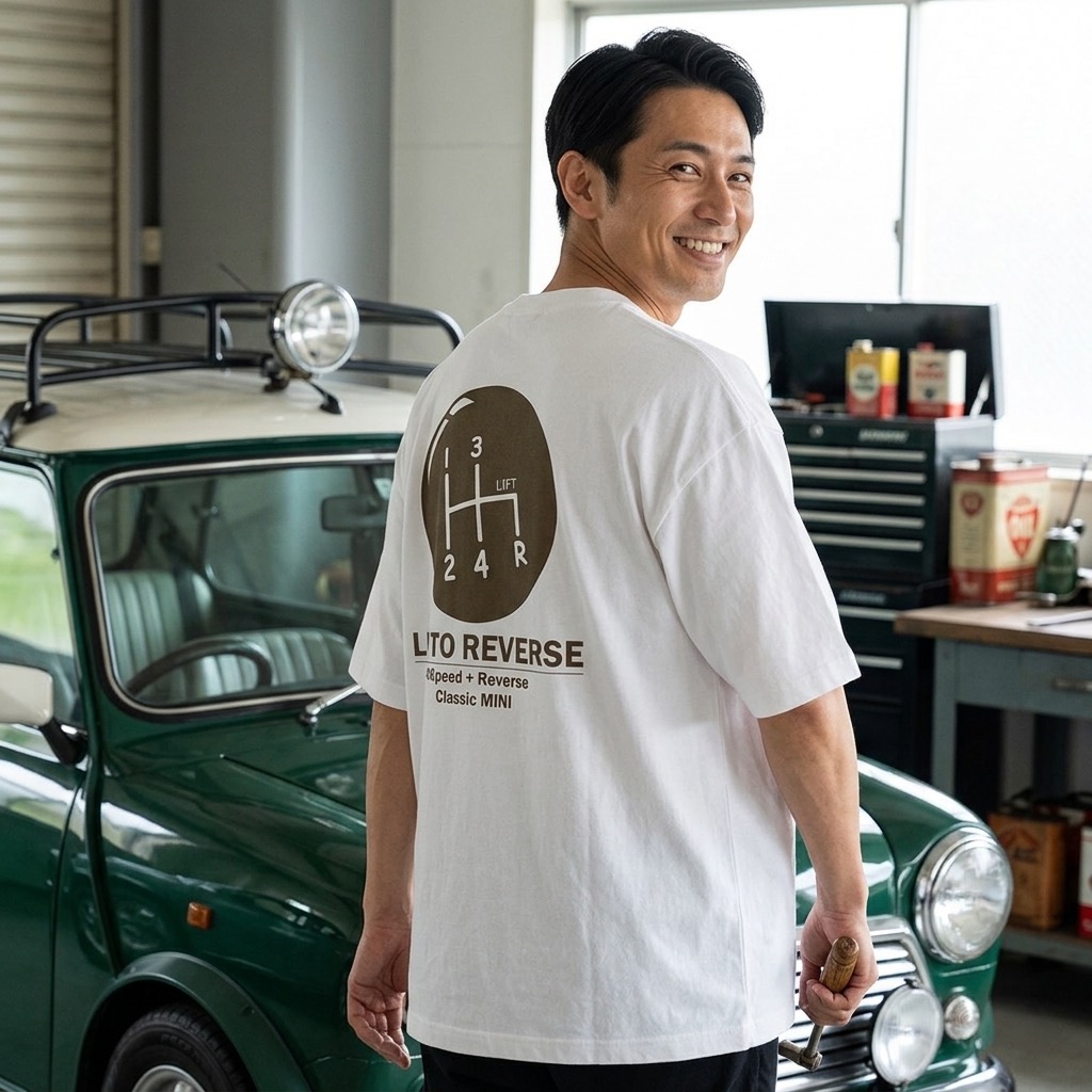 Classicmini シフトパターン ビッグシルエットTシャツ2026