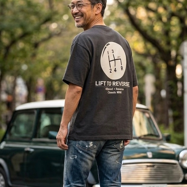 Classicmini シフトパターン ビッグシルエットTシャツ2026