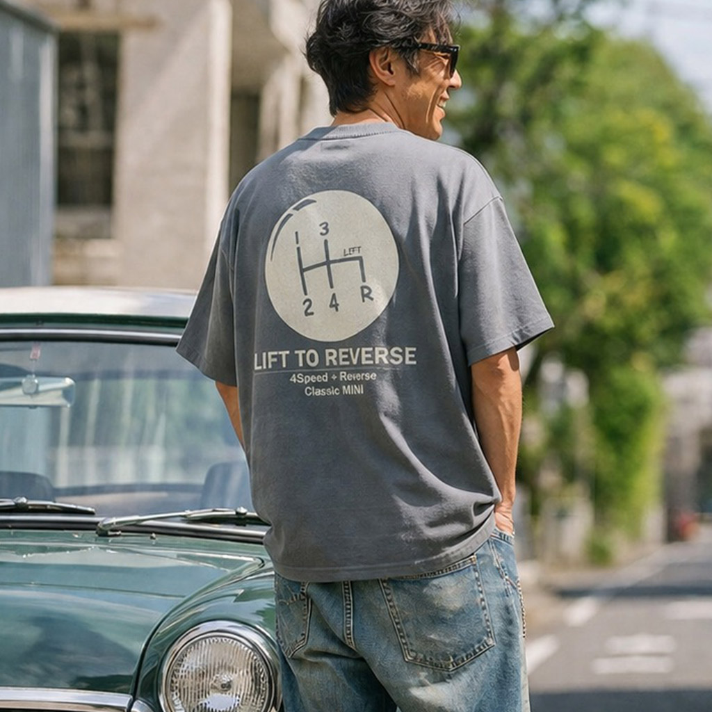Classicmini シフトパターン ビッグシルエットTシャツ2026