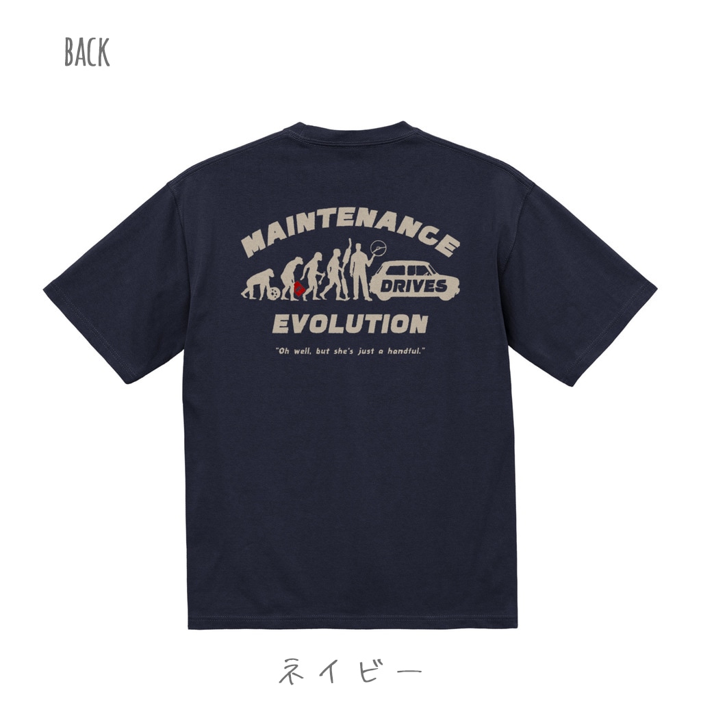 MINI MAINTENANCE ビッグシルエットTシャツ