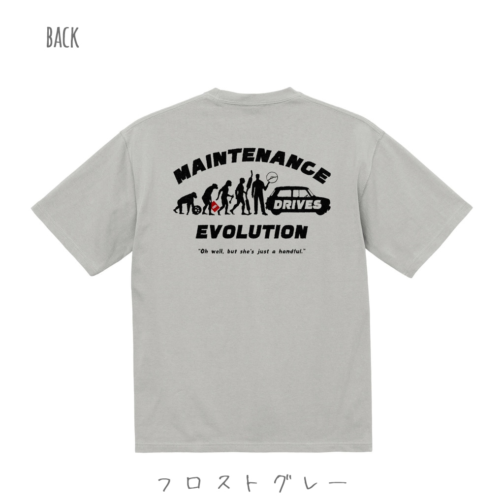 MINI MAINTENANCE ビッグシルエットTシャツ