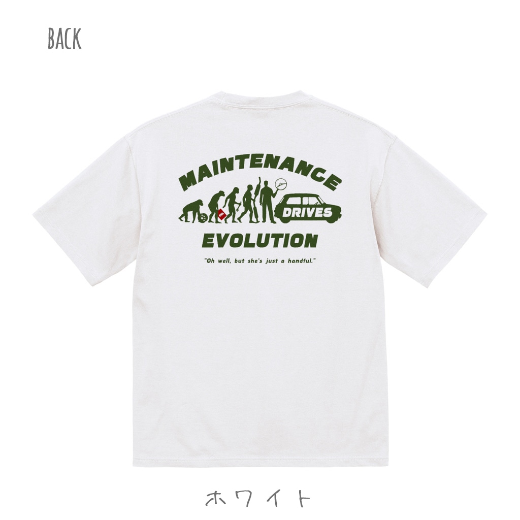 MINI MAINTENANCE ビッグシルエットTシャツ