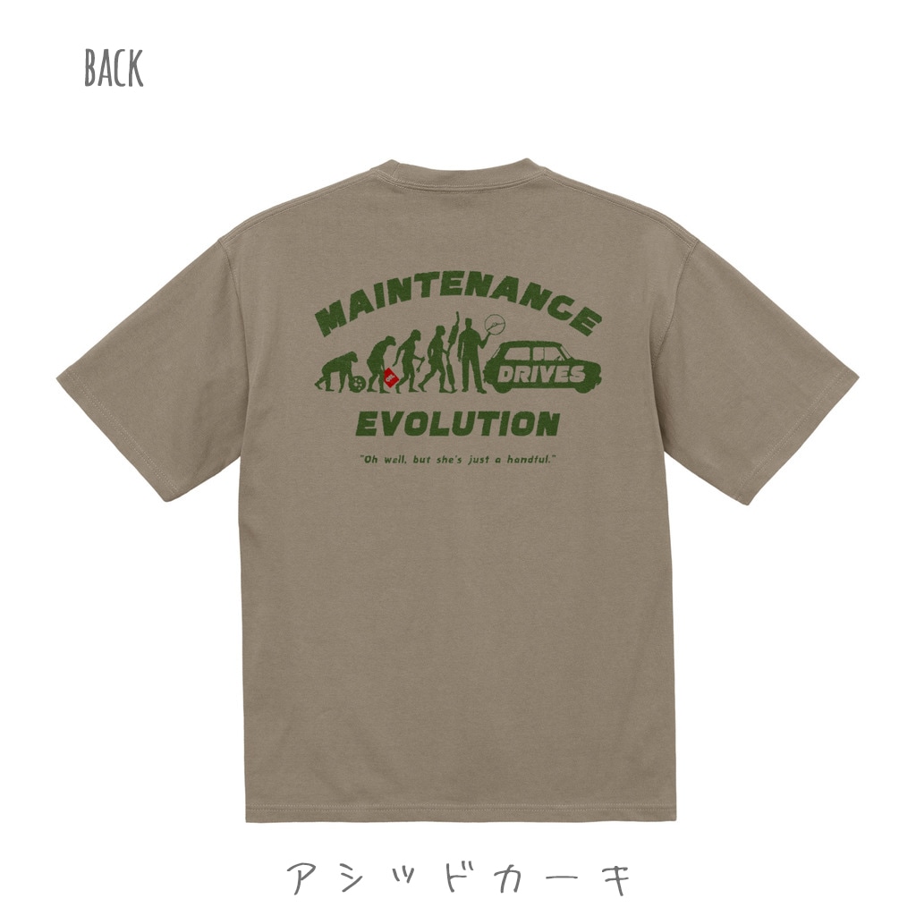 MINI MAINTENANCE ビッグシルエットTシャツ