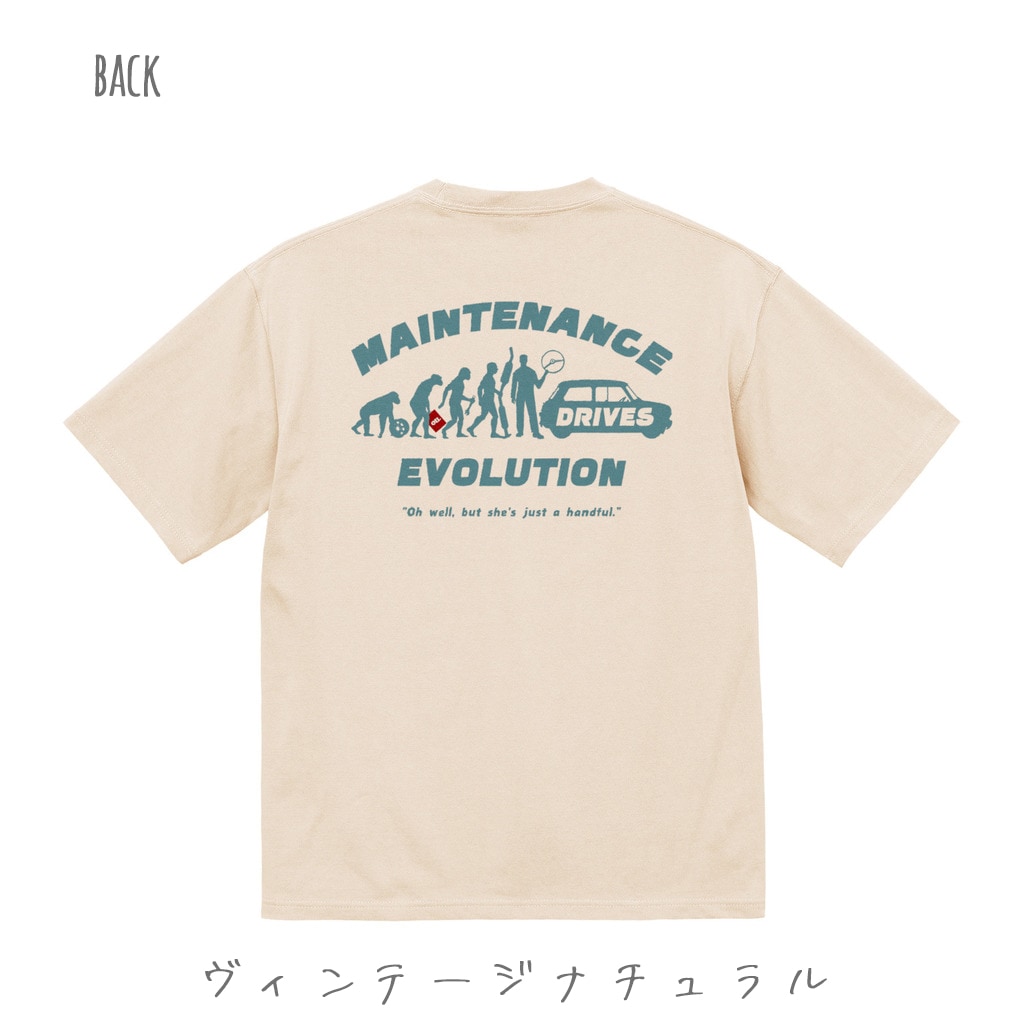 MINI MAINTENANCE ビッグシルエットTシャツ