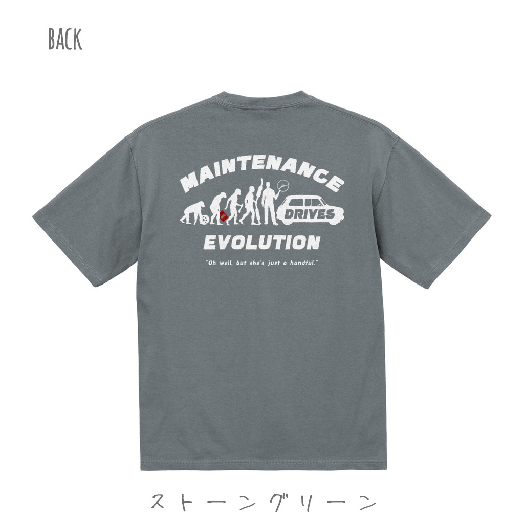MINI MAINTENANCE ビッグシルエットTシャツ