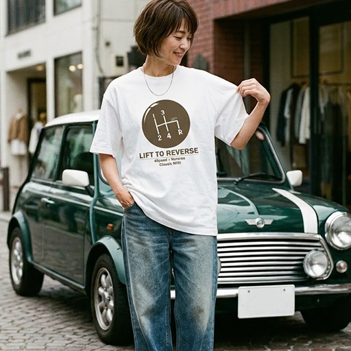 Classicmini シフトパターン ベーシックTシャツ 2026 フロントver.