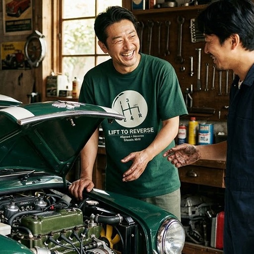 Classicmini シフトパターン ベーシックTシャツ 2026 フロントver.