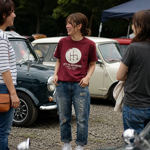 Classicmini シフトパターン ベーシックTシャツ 2026 フロントver.