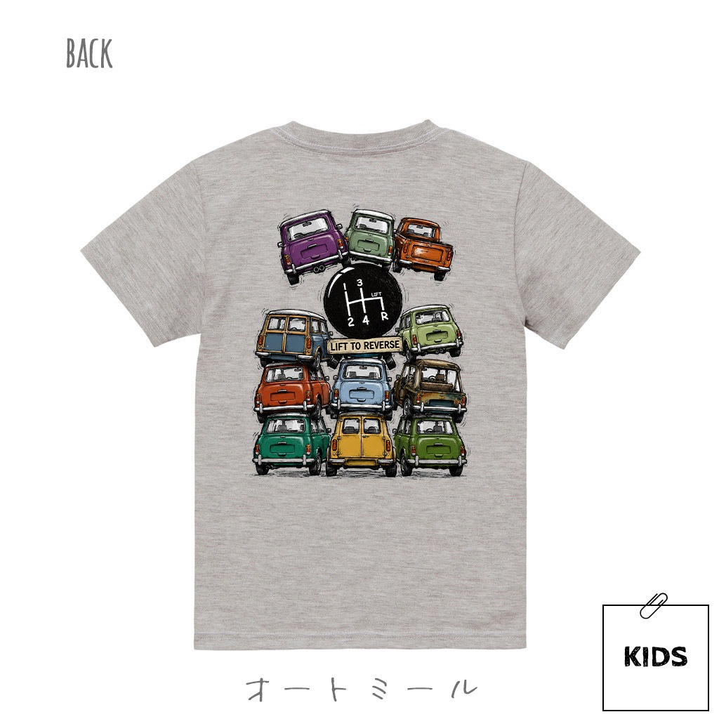 THE MINI FAMILY Tシャツ(大人用・子供用)