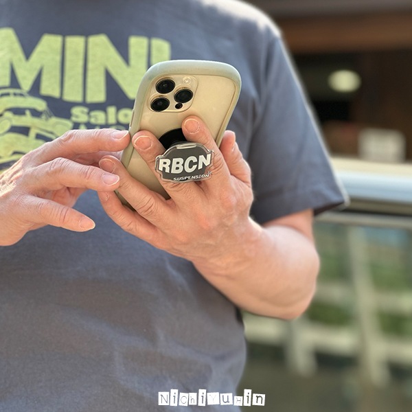 スマホグリップホルダー「シフト・ラバコン」