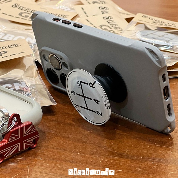 スマホグリップホルダー「シフト・ラバコン」