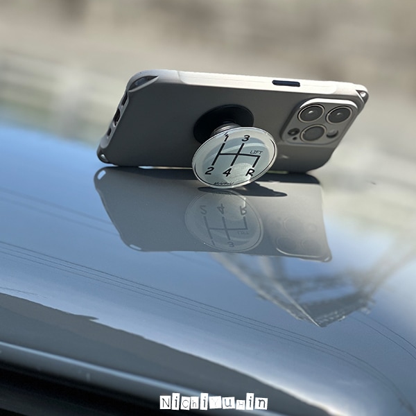 スマホグリップホルダー「シフト・ラバコン」