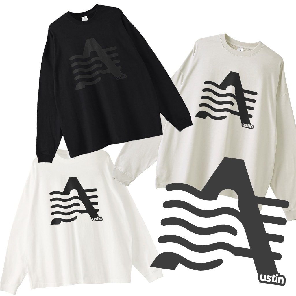 AUSTIN ビッグシルエット長袖Tシャツ