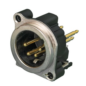 NEUTRIK NC4MBV XLR¥ª¥¹4¥Ô¥ó¥ì¥»¥×¥¿¥¯¥ë B¥·¥ê¡¼¥º ¿âľ´ðÈÄÍÑ