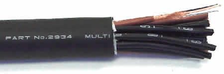 MOGAMI 2934 16ch アナログマルチケーブル（8.6mm/26AWG） | TOMOCA