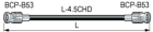 CANARE D4.5HDC**E BNC-BNC 弰