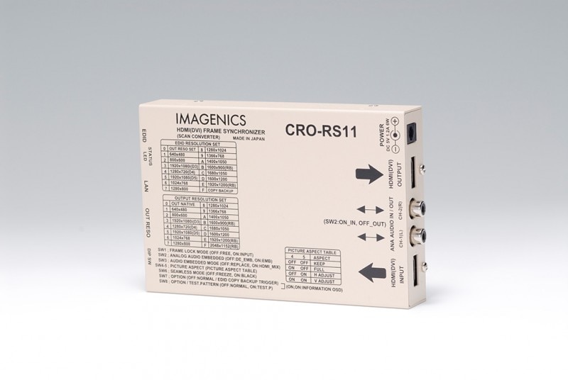 IMAGENICS CRO-RS11 HDMI(DVI)信号フレームシンクロナイザー