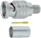 CANARE BCP-D���꡼�� 75��BNC���ץ饰 ���ȥ졼�ȷ� [���弰][12G-SDI]