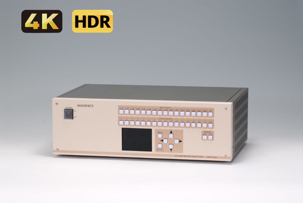 IMAGENICS UHX-1616 4K HDMI 対応 16入力 16出力マトリックス