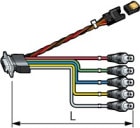 CANARE HDR15F-EJ1.5CA VGA�Ѵ������֥�ʥץ饰����ɥץ쥤�б���