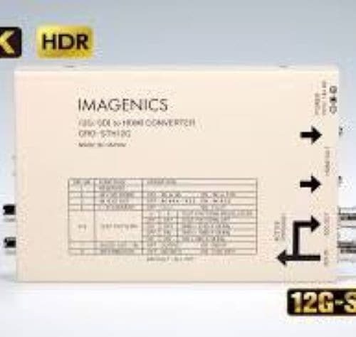 IMAGENICS CRO-STH12G SD/HD/3G/6G/12G-SDI to HDMI 変換器