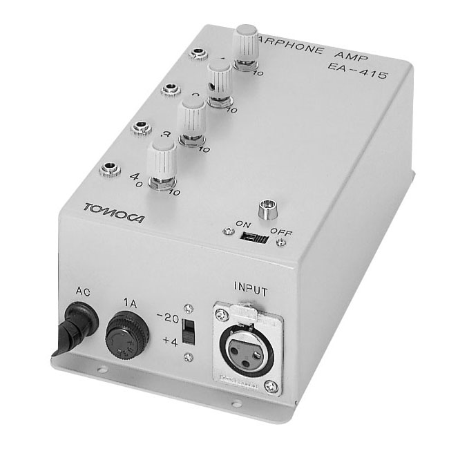 TOMOCA EA-415 設備用 4ch イヤホンアンプ | TOMOCA ONLINE SHOP