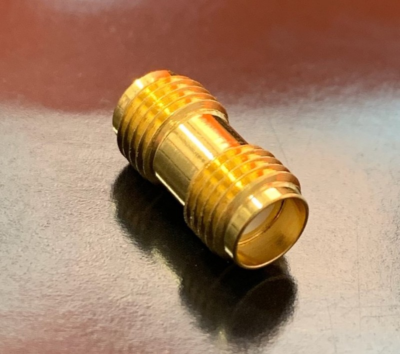 TOMOCA SMA-AJJ SMA中継用コネクター 金メッキタイプ